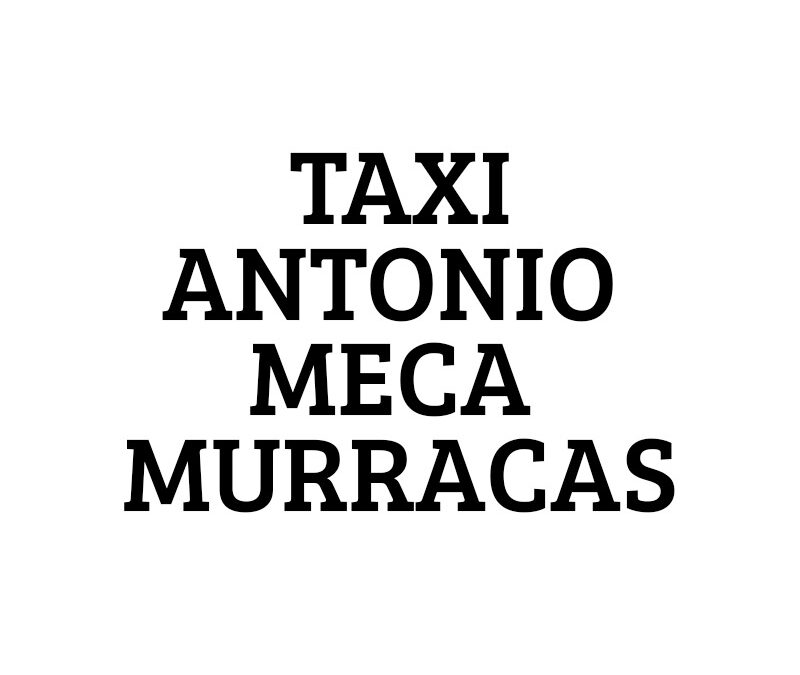 TAXI ANTONIO MECA MURRACAS